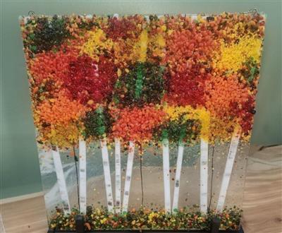 Fall Birch Trees